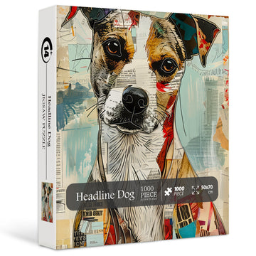Pieni 1000 pezzi del puzzle per cani da capo 1000 pezzi